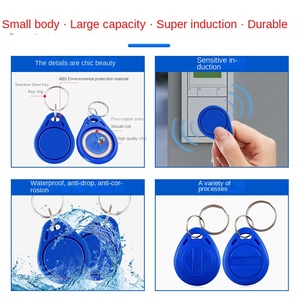 No.2 nguồn nhà máy thông minh bất động sản thang máy IC Thẻ NFC 125Khz thẻ cửa điện tử cho truy cập dân cư Keychain kho - Product Image 4