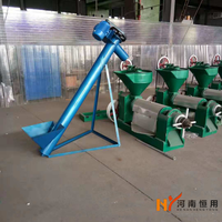 Nouvelle Machine d'extraction automatique efficace à froid pour graines de lin, légumes, palme, tournesol, arachide et olive, capacité 200-1000 kg/h