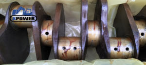 เพลาข้อเหวี่ยง Xpower สำหรับเครื่องยนต์ 3412 รถขุดตีนตะขาบ อะไหล่เครื่องจักรก่อสร้าง ใหม่ - Product Image 3