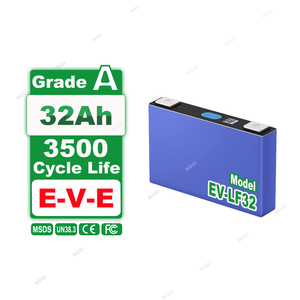 Grade A EV E LF32 3.2V LiFePO4 Batterij 32Ah Prismatische Lithium-Ion Batterijen 2C Snelladen LFP Batterijcel - Product Image 1