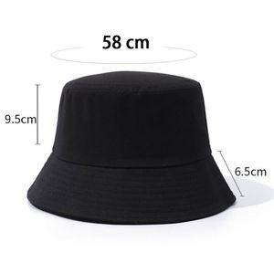 Sombreros de Pescador para Niños al por Mayor, Unisex, con Logotipo Bordado Personalizado, de Algodón, Protección Solar, Parte Superior Plana - Product Image 2