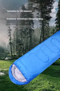 <span class=keywords><strong>Enveloppe</strong></span> Pliante Camping En Plein Air 4 Saisons Ultraléger Compact Sac De Couchage Chaud Randonnée Étanche Personnalisé Confort Coton Adulte - Product Image 2