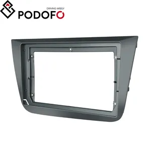 Podofo 2 Din 9英寸汽车框架面板，用于座椅Altea 2004-2016汽车收音机框架