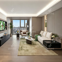 Maßgefertigtes Luxuriöses Modernes Hotel-Schlafzimmer-Möbelset Umweltfreundliches King-Queen-Bett Komplette Möblierung für Hotels Apartment-Projekte