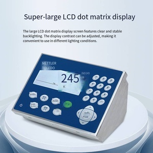 Báscula de plataforma digital Veidt para Mettler <span class=keywords><strong>Toledo</strong></span> IND245, báscula para camiones, instrumento industrial con funciones de conteo/impresión/valor máximo - Product Image 4