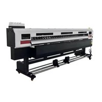 Impresora de sublimación de gran formato de 1,6 M/1,8 m/impresora eco-solvente con cabezales duales i1600 i3200 xp600