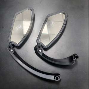 Accessoires de rétroviseur de guidon <span class=keywords><strong>en</strong></span> acier anti-casse pour vélos de route, cruisers, BMX, VTT, pour divers types de vélos - Product Image 3