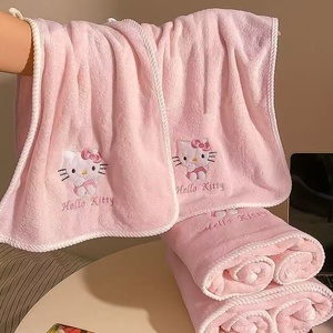 Juego <span class=keywords><strong>de</strong></span> Toallas <span class=keywords><strong>de</strong></span> Baño <span class=keywords><strong>de</strong></span> Felpa Coral con Diseño <span class=keywords><strong>de</strong></span> Dibujos Animados, Secado Rápido, 320 GSM - Product Image 1