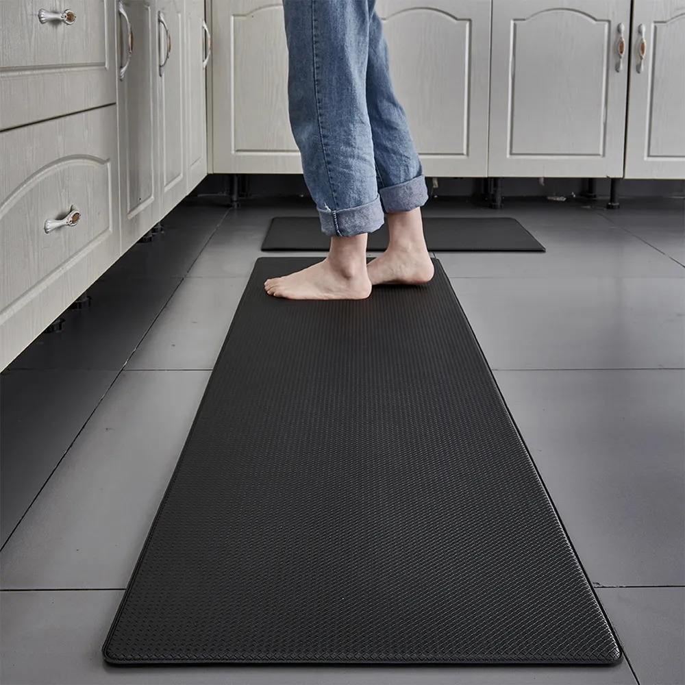 Custom PVC PU foam waterproof floor standing comfort kitchen Anti Fatigue Mat