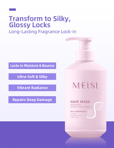 <span class=keywords><strong>Mascarilla</strong></span> Capilar Profesional de Queratina <span class=keywords><strong>para</strong></span> Reparación del Cabello <span class=keywords><strong>Rizado</strong></span>, Suave, Brillante y Perfumada con Polipéptidos, OEM/ODM, <span class=keywords><strong>para</strong></span> Mujeres - Product Image 4
