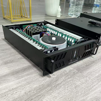 Amplificateur de puissance professionnel 3U à montage en rack, classe H, double canal, 1500W, adapté aux salles de banquet et aux systèmes de sonorisation de scène