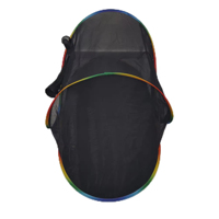 Tente de jeu portable pour animaux de compagnie, respirante, pour l'été, pour le camping en plein air, avec sac de transport pour chats, chiens, lapins, maison pour animaux de compagnie avec filet en maille