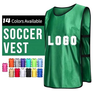 Logo personalizzato per adulti bambini <span class=keywords><strong>calcio</strong></span> allenamento bavaglino sport sul gilet calore in bianco sublimazione <span class=keywords><strong>calcio</strong></span> formazione gilet camicia e Top - Product Image 1