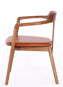 Venta Directa de Fábrica, Lote de Sillas de Comedor Modernas de Lujo, Estilo Nórdico, Madera Maciza, Asiento Acolchado, Sillas para Hotel y Cafetería - Product Image 4