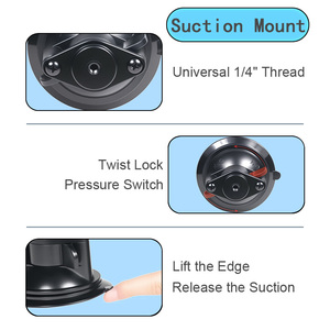 Sorriso chân không của nhãn hiệu máy ảnh Cốc hút điện thoại chủ sở hữu gạch Sucker ma thuật cánh tay gắn kết cho Glass Facial Phụ Kiện máy ảnh - Product Image 4