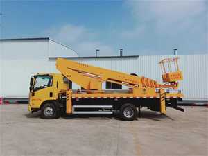 Camión con Plataforma de Trabajo Aérea, Elevador Hidráulico de 24m con Canasta Aislada - Product Image 3