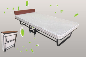 Chine Pas Cher Prix Minimalement Conçu Simple Pliant Après-Midi Bureau Sieste <span class=keywords><strong>Lit</strong></span> Accompagnant Hôtel <span class=keywords><strong>Lit</strong></span> Supplémentaire Mobile En Gros - Product Image 6