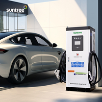 SCU CE OCA certifié IP54 30/60/120/240kw DC EV chargeur evse station de charge de véhicule électrique