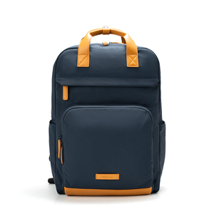 Minimalist Nylon <b>Laptop</b> <b>Backpack</b> With Water Resistance 20-39L Shoulder Straps Soft Handle Zipper Closure Male Style - Product Image 4