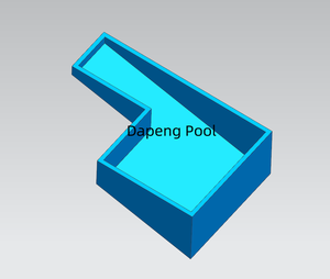 <span class=keywords><strong>Piscine</strong></span> Spa Autoportante en Fibre de Verre Bleue pour Enfants, Durable, Extérieure, Facile à Installer, Peut Accueillir de Petits Bateaux - Product Image 5