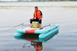 Plataforma <span class=keywords><strong>Flotante</strong></span> Inflable de Doble Capa, Comercial, de PVC, 30 cm de Grosor, Capacidad de 100-500 kg, para <5 Pasajeros, Certificación CE, Hitac - Product Image 6