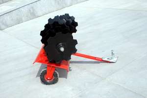 ATV牽引式ディスクハロー 4フィート 軽量 土壌整備用 食料栽培地向け - Product Image 6