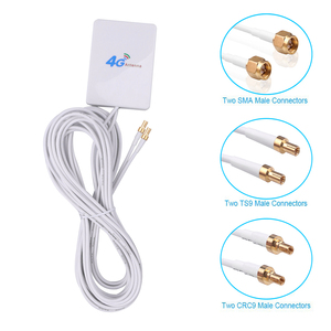 Antena externa 3G 4G LTE TS9 CRC9 conector SMA enrutador Anetnna 3G 4G LTE enrutador módem 3M antena - Product Image 2
