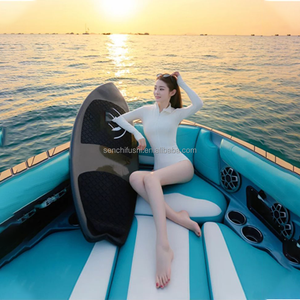 D927 Sörf Elbisesi Kadın Uzun Kollu Düz Açılı Profesyonel Güneş Koruyucu 1 Parça Hızlı Kuruyan Pamuk Karışımı Dalış Elbisesi - Product Image 1