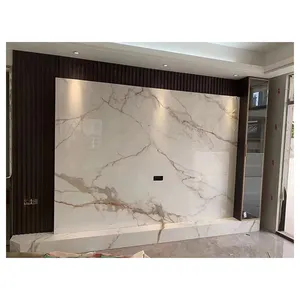 China Supplier Wholesale Polished Marble Look Slabs Sintered Stone Slabs Tile