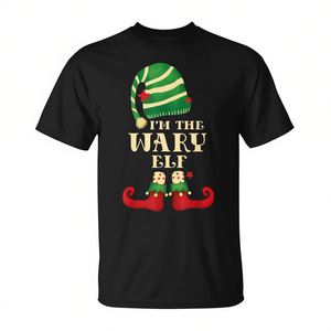 Santa the Wary Elf <b>Christmas</b> <b>T</b>-<b>Shirt</b> for Family Coworkers Group Promotional <b>Christmas</b> Matching <b>T</b>-<b>Shirt</b> - Product Image 2