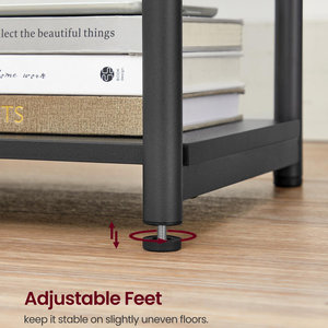 Estación de carga de 2 estantes moderna personalizable Mesita de noche ODM OEM Muebles para el hogar para sala de estar de Villa y uso en hoteles - Product Image 3