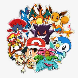 ZY0795C 50Pcs Anime Cartoon Pokemoned Graffiti Adesivos mala laptop copo do telefone geladeira skate adesivos à prova d' água