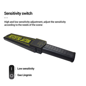 An ninh nhỏ kiểm tra điện thoại di động phát hiện chính xác chỉ số báo động điện năng thấp nhỏ thuận tiện cầm tay máy dò kim loại - Product Image 3