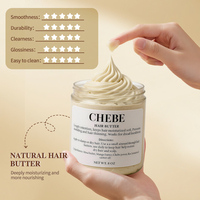 Beurre de croissance capillaire Chebe, marque privée, hydratation intense, renforcement des racines, crème au beurre de Chebe