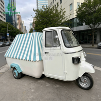 Tricycle à glaces électrique personnalisé de haute qualité pour parcs et événements