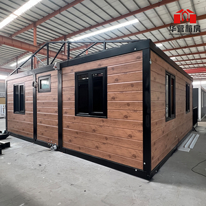 Casa Container Prefabbricata di Lusso Personalizzata da 40 Piedi, Espandibile, Moderna e Traspirante, con Bagno, Cucina e <span class=keywords><strong>Soggiorno</strong></span> - Product Image 2
