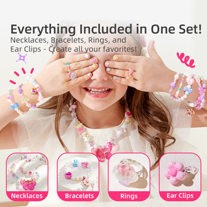 ชุดทำสร้อยข้อมือ Mideer MD1529 กล่องเครื่องประดับสร้างสรรค์ ชุดเกมร้อยลูกปัดเสริมพัฒนาการสำหรับเด็ก - Product Image 3