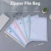Estuche de Malla Transparente Impermeable de PVC para Lápices y Documentos, Venta Directa de Fábrica al Por Mayor, para Organizar Material de Papelería