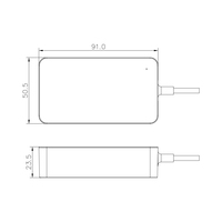 Chargeur universel pour ordinateur portable THEONE 45W 65W 90W 120W, adaptateur secteur pour ordinateur portable avec 8 embouts pour Dell HP Lenovo ASUS