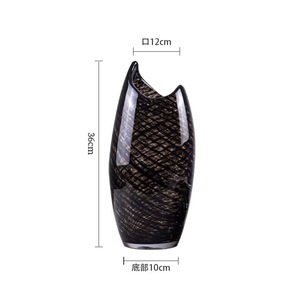 Alfa Modern <b>Glass</b> Tabletop Vase with Light Luxury Design for Home Decoration Guangdong China - Product Image 2