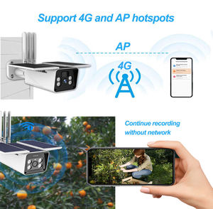 Cámara de Vigilancia Inalámbrica Solar Tuya Ubox 2MP 4MP 4G LTE GMS WIFI IP con Tarjeta SIM, Funciona con Batería, para Exteriores - Product Image 5