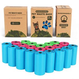 Sacs à déchets pour animaux de compagnie en PE biodégradable EPI de 15 mil, perforés, en rouleau continu ; Épais, écologique, pour la maison et la cuisine - Product Image 5