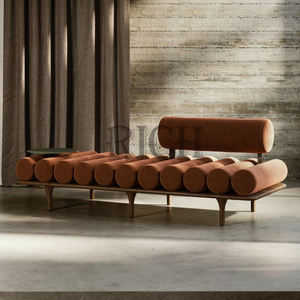 आधुनिक रेक्लीयर चेयर डिजाइन सिंथेटिक चमड़े के साथ ठोस लकड़ी के पैर अवकाश सोफे बिस्तर के साथ घर विला रहने वाले कमरे के होटल का उपयोग - Product Image 3