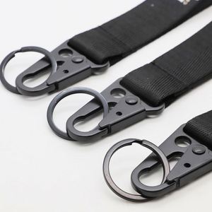 Custom Printed Nylon Keychain <b>Lanyard</b> with Eagle Claw Hook for Construction Business Gift Wholesale Short <b>Lanyards</b> - Product Image 2