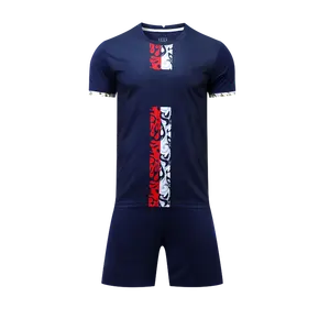 Uniforme de fútbol de calidad tailandesa para hombres y niños, camiseta de fútbol barata, Kits de ropa deportiva, producto de nuevo diseño, <span class=keywords><strong>2023</strong></span> - Product Image 1