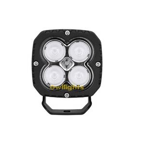 Heavy Duty 40W Square LED Work Light 12V 24V Lámpara de conducción LED de 3 pulgadas para Offroad 4X4 Auto Car Carretillas elevadoras Camión - Product Image 2