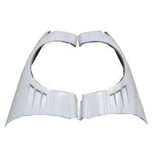 Pour 1989-1994 Nissan Silvia S13 G-<span class=keywords><strong>Corp</strong></span> garde-boue avant (paire) FRP fibre de verre blanc - Product Image 2
