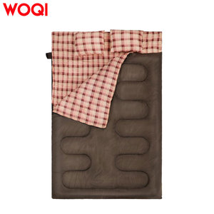 <span class=keywords><strong>Sac</strong></span> <span class=keywords><strong>de</strong></span> <span class=keywords><strong>couchage</strong></span> double WOQI pour adultes, sacs <span class=keywords><strong>de</strong></span> <span class=keywords><strong>couchage</strong></span> en flanelle pour 2 personnes, taille <span class=keywords><strong>Queen</strong></span>, pour le camping par temps froid - Product Image 1