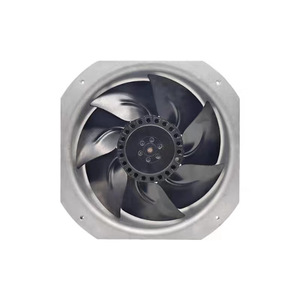 Ventilateur de refroidissement industriel W2E, moteur AC 230V, métal, usage commercial, résistant aux hautes températures - Product Image 4