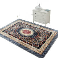 Style moderne salon canapé table à thé tapis et tapis sol chambre chevet tapis tapis tapis